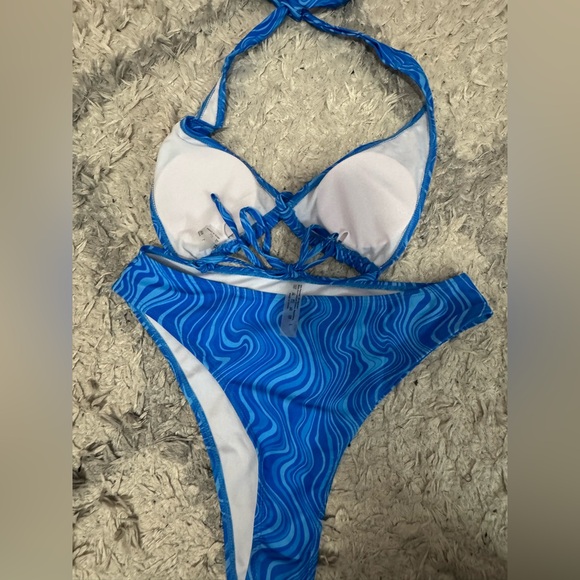 Orange and Blue Bikini Set SHEIN BUNDLE - Picture 13 of 16